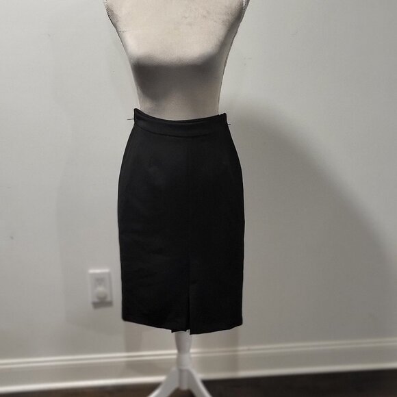 Twenty Easy Kaos Made in Italy Black Midi Skirt Size 4 - Picture 1 of 4